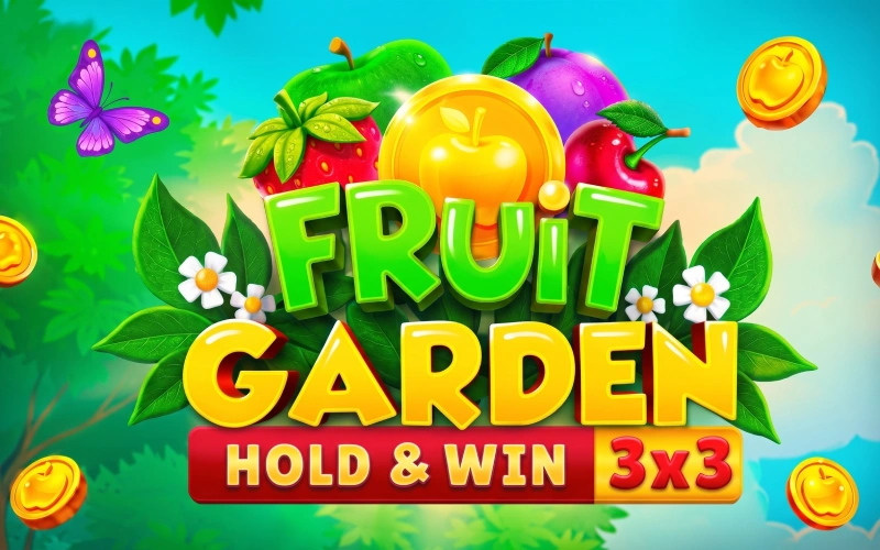Explore a slot Fruit Garden no site oficial da Megapari.